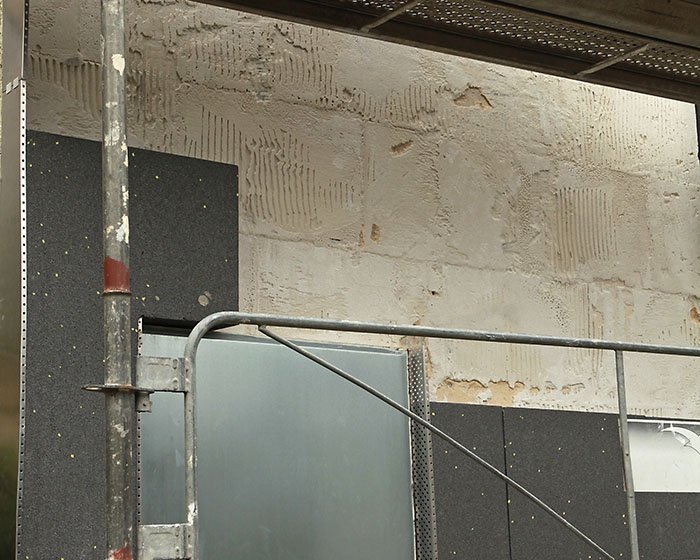 Travaux d'isolation par l'extérieur